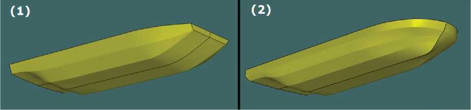 Ship Hull Design Python Fig. 4. Ship hull design 1 and 2.